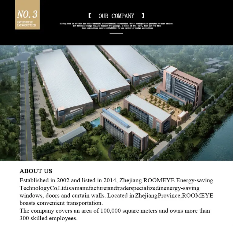 Roomeye Wood Aluminium Grilled Design Double Casement French Door