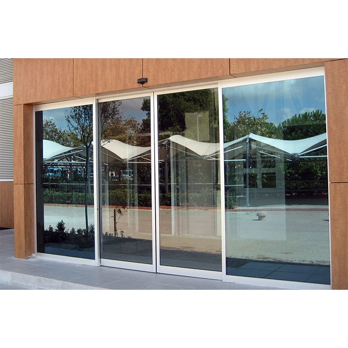 Safety Enduring Tempered Glass Graphic Design Interior Door for Hotel