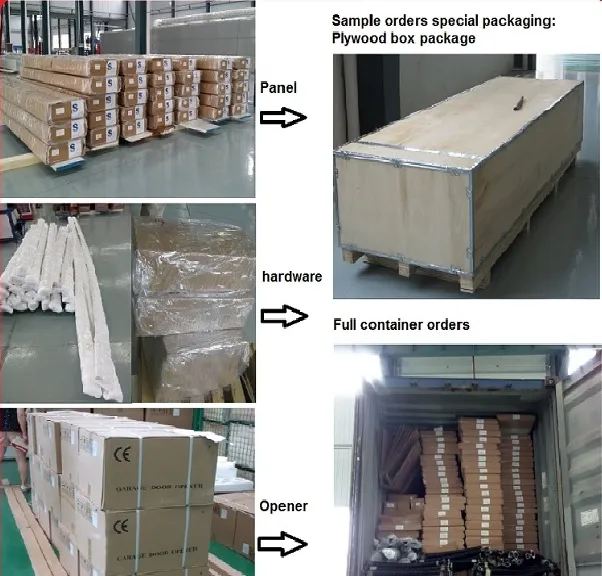 Sectional Industrial Door/ Industrial Garage Door (EI-1039)