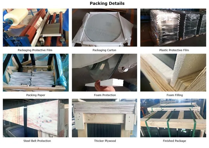 Security Glass Interior Aluminium Window Panel Wall System Glass Storefront Partition