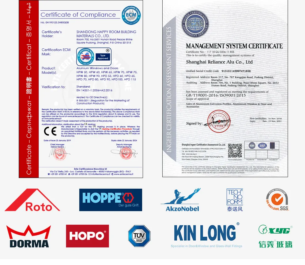 Shangdong Factory Aluminum/Aluminium Arch Casement Window