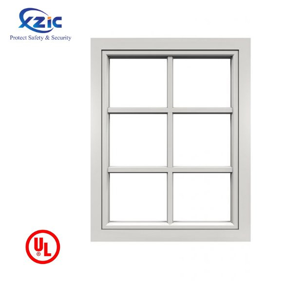 Swinging Type Stainless Steel Safety Grill Design Fire Rated Window