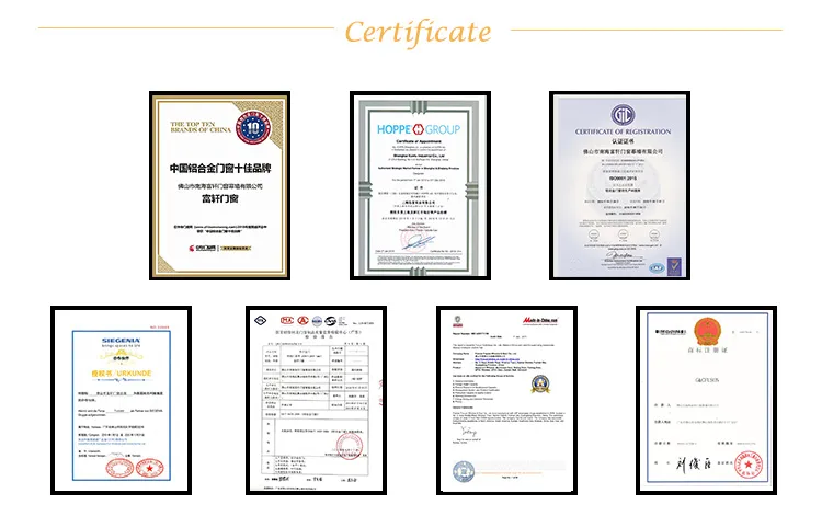 Typhoon Proof Tough Material Aluminium Window, Soundproof, Waterproof Security Window