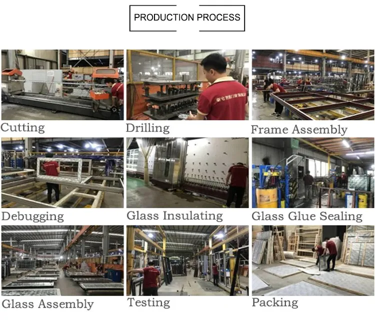 Typhoon Proof Tough Material Aluminium Window, Soundproof, Waterproof Security Window