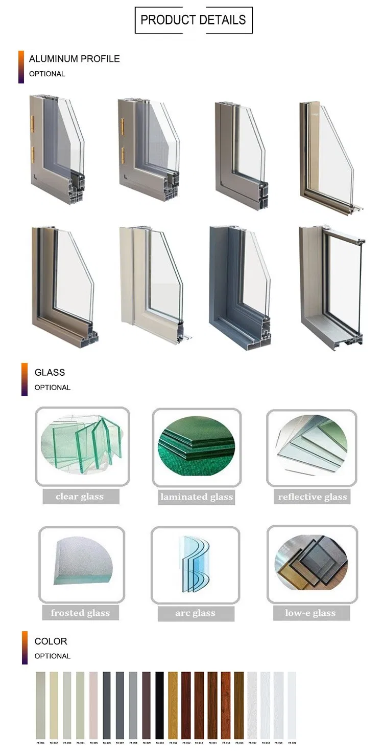 Typhoon Proof Tough Material Aluminium Window, Soundproof, Waterproof Security Window