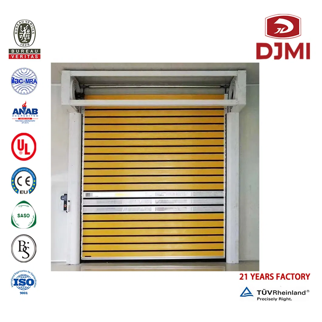 Wholesale Modern Exterior Steel Entry Doors Remote Control Automatic House Used Aluminum Transparent Glass Garage Entrance Door