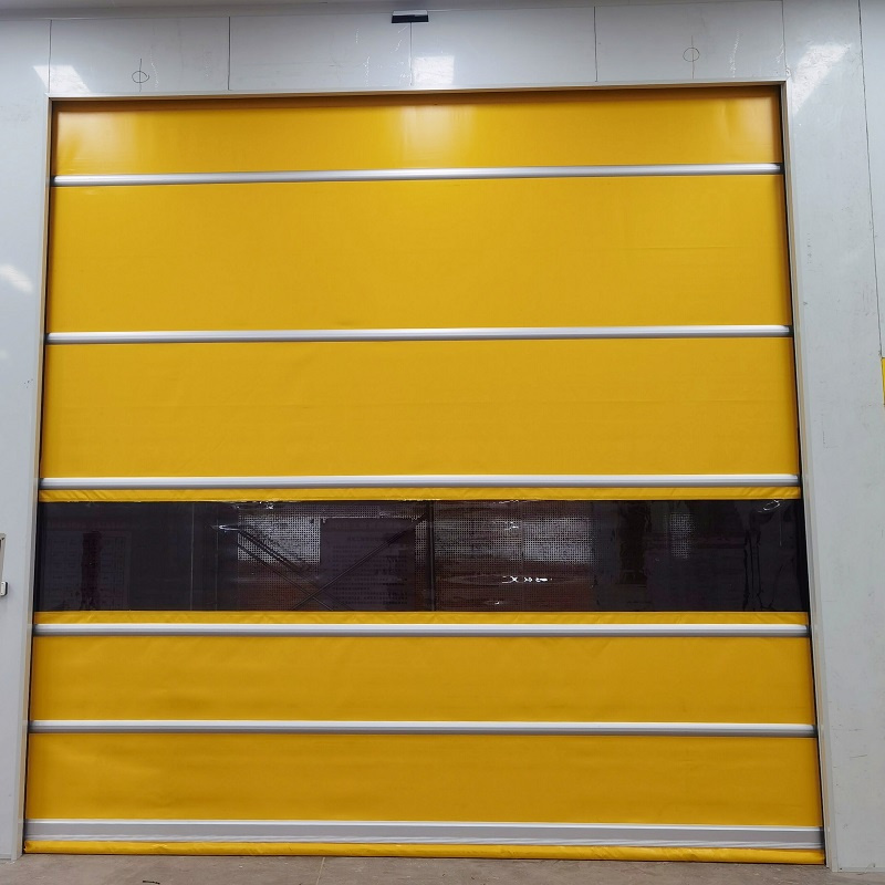 Wind Resistance Shelf Warehouse Plastic Rolling Door Interior Roll up Door 9X7