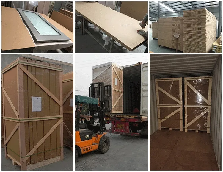 Wood Main Door Designs Natural Walnut Veneer Mirrored Barn Door Slab